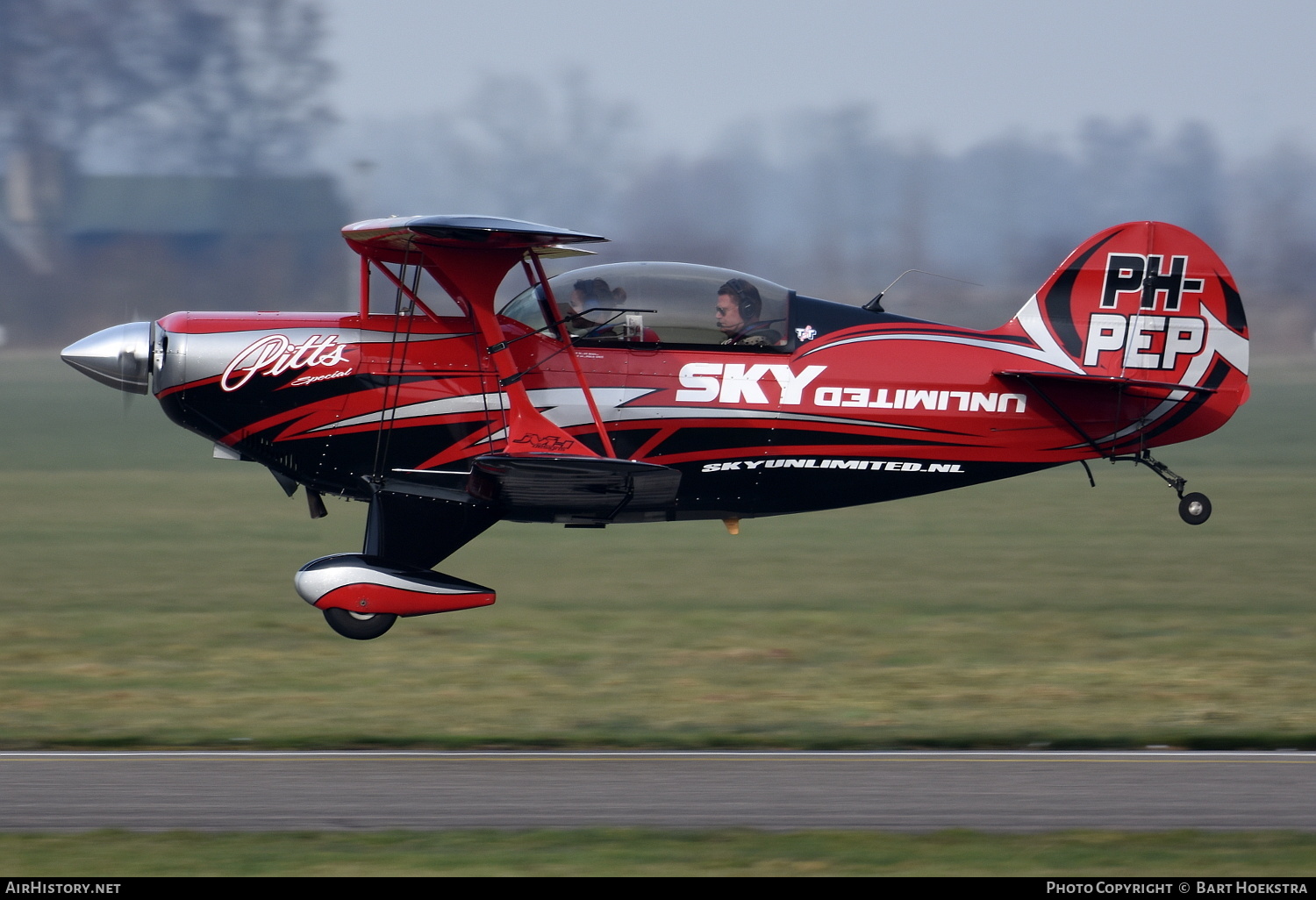 Aircraft Photo of PH-PEP | Aviat Pitts S-2B Special | Sky Unlimited | AirHistory.net #163609