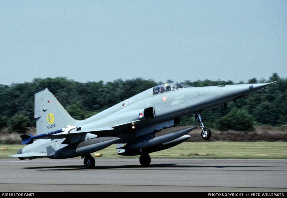 Aircraft Photo of K-3023 | Canadair NF-5A | Netherlands - Air Force | AirHistory.net #163627