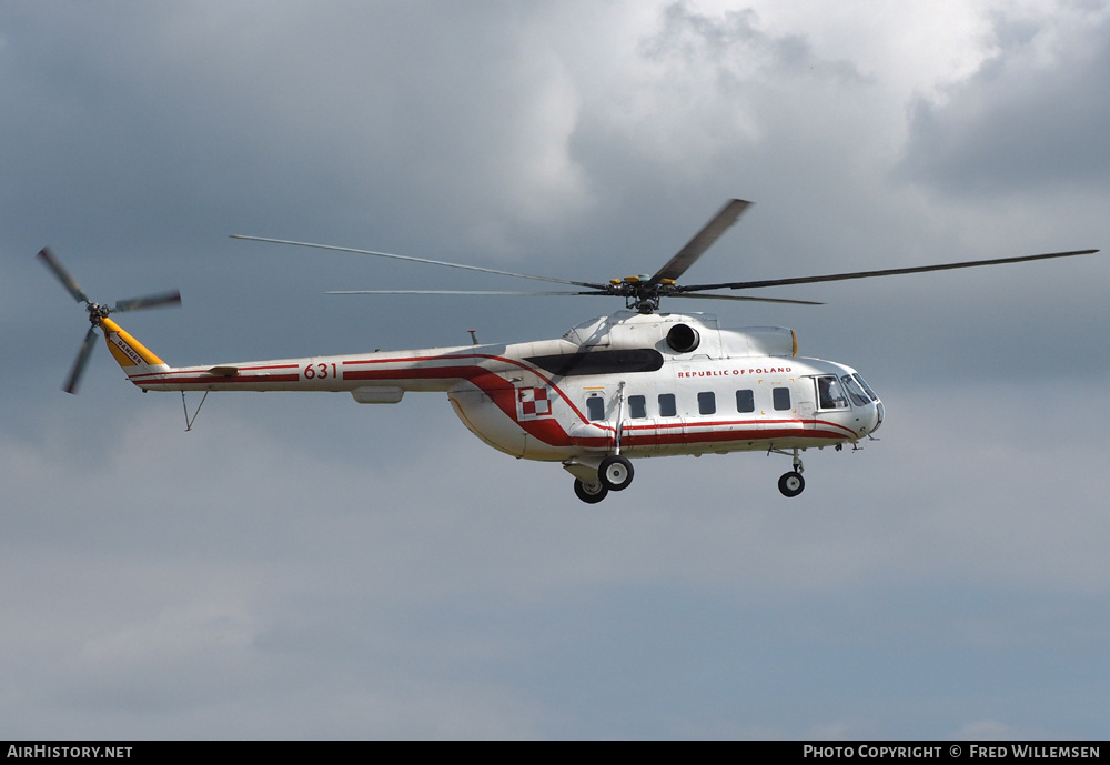 Aircraft Photo of 631 | Mil Mi-8PS-11 | Poland - Air Force | AirHistory.net #163629