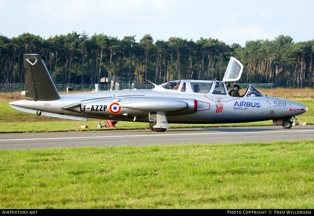 Aircraft Photo of F-AZZP | Fouga CM-170R Magister | AirHistory.net #163633