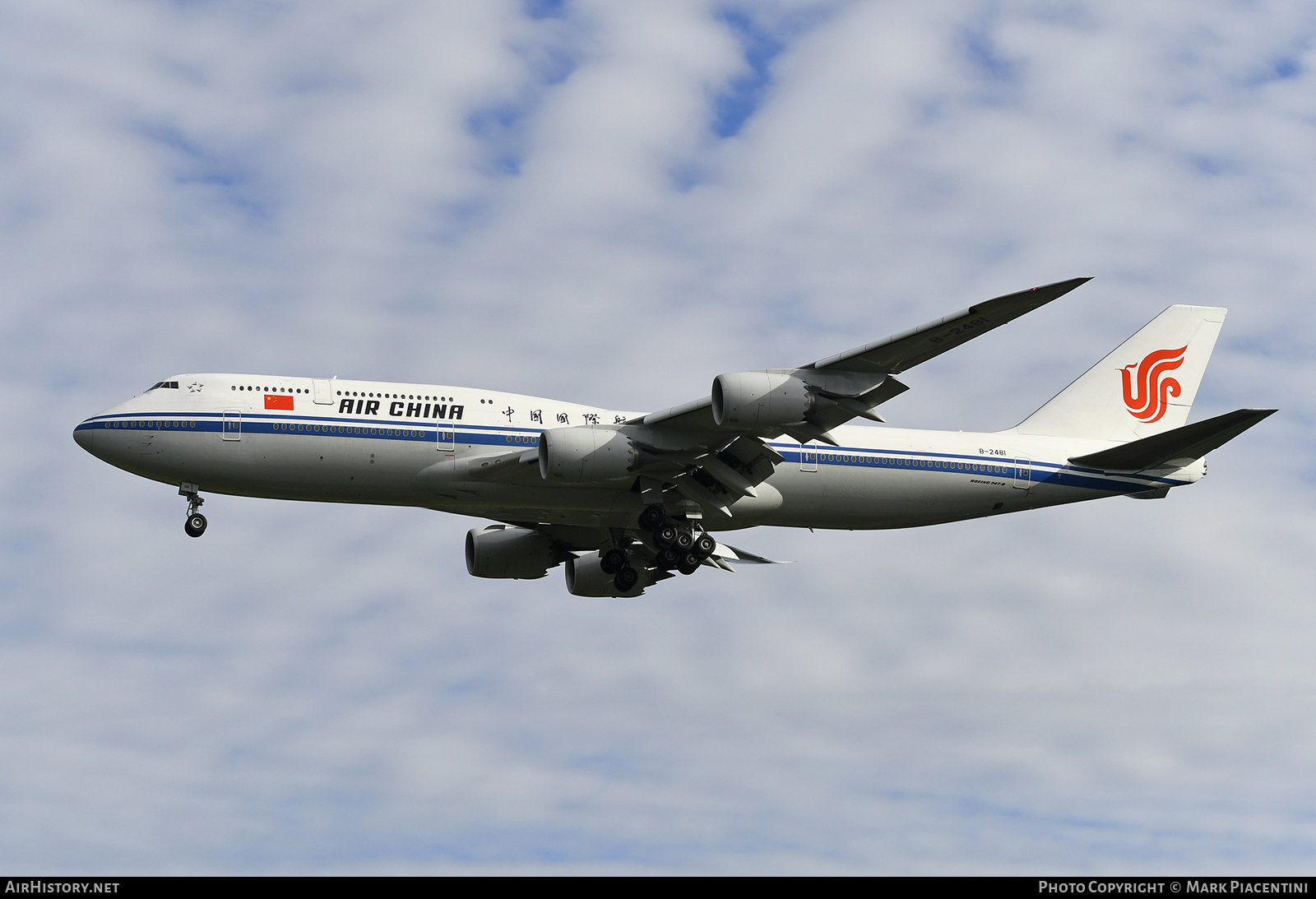 Aircraft Photo of B-2481 | Boeing 747-89L | Air China | AirHistory.net #163639