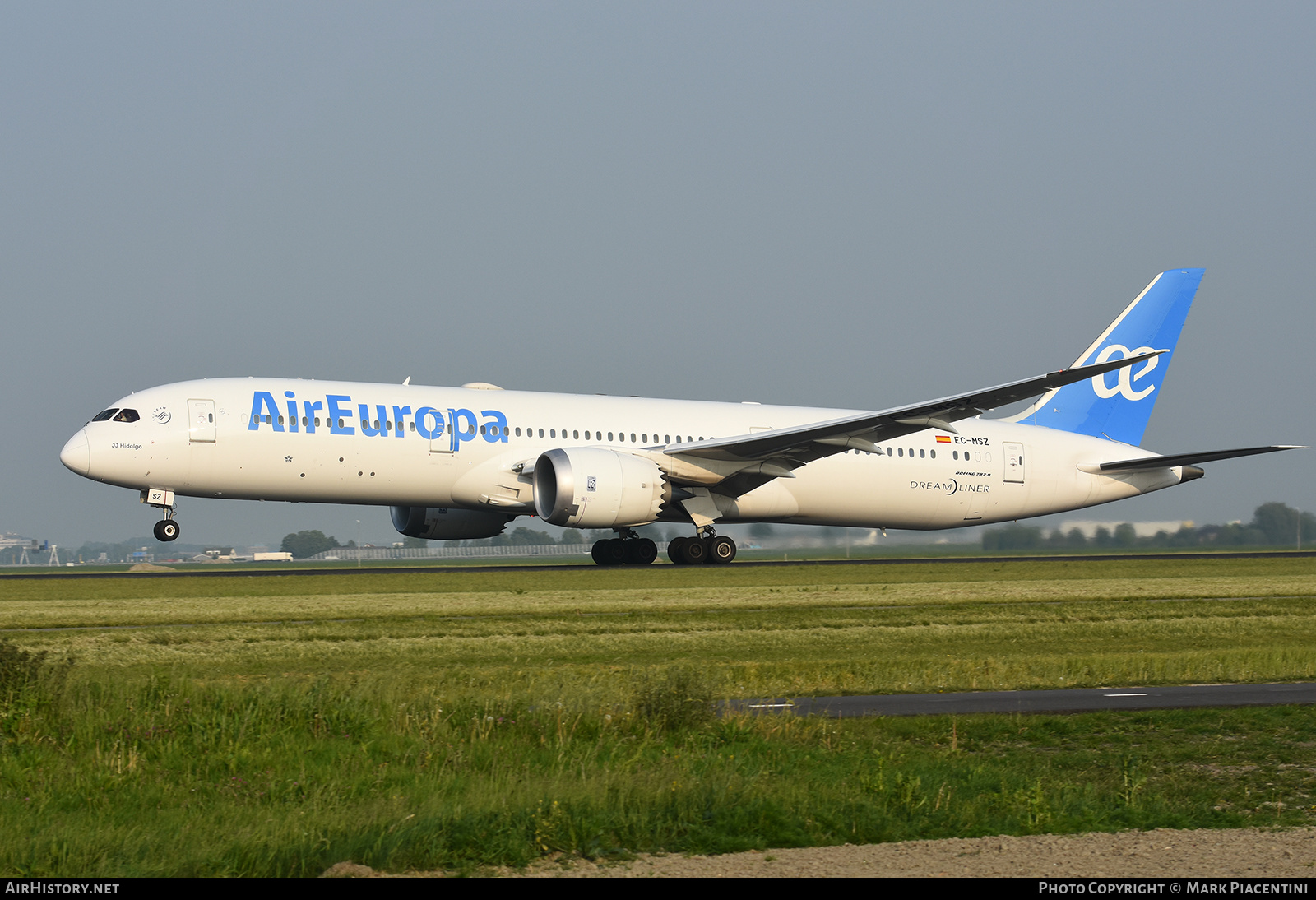 Aircraft Photo of EC-MSZ | Boeing 787-9 Dreamliner | Air Europa | AirHistory.net #163670