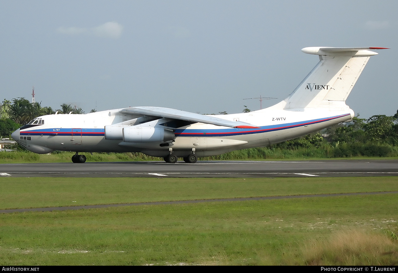 Aircraft Photo of Z-WTV | Ilyushin Il-76T | Avient | AirHistory.net #163688