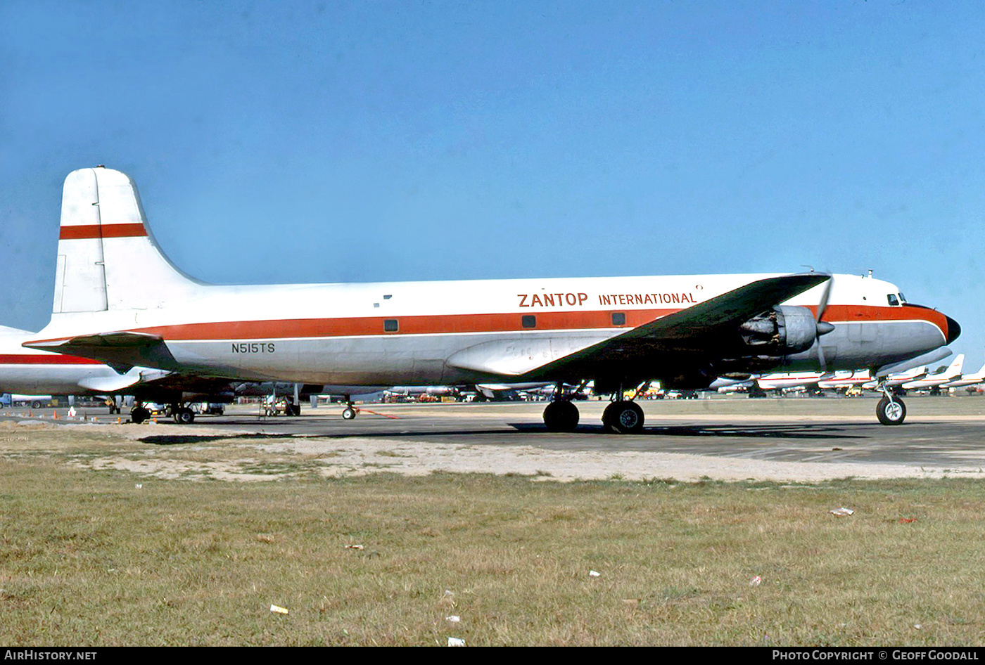 Aircraft Photo of N515TS | Douglas DC-6B(F) | Zantop International Airlines | AirHistory.net #163709