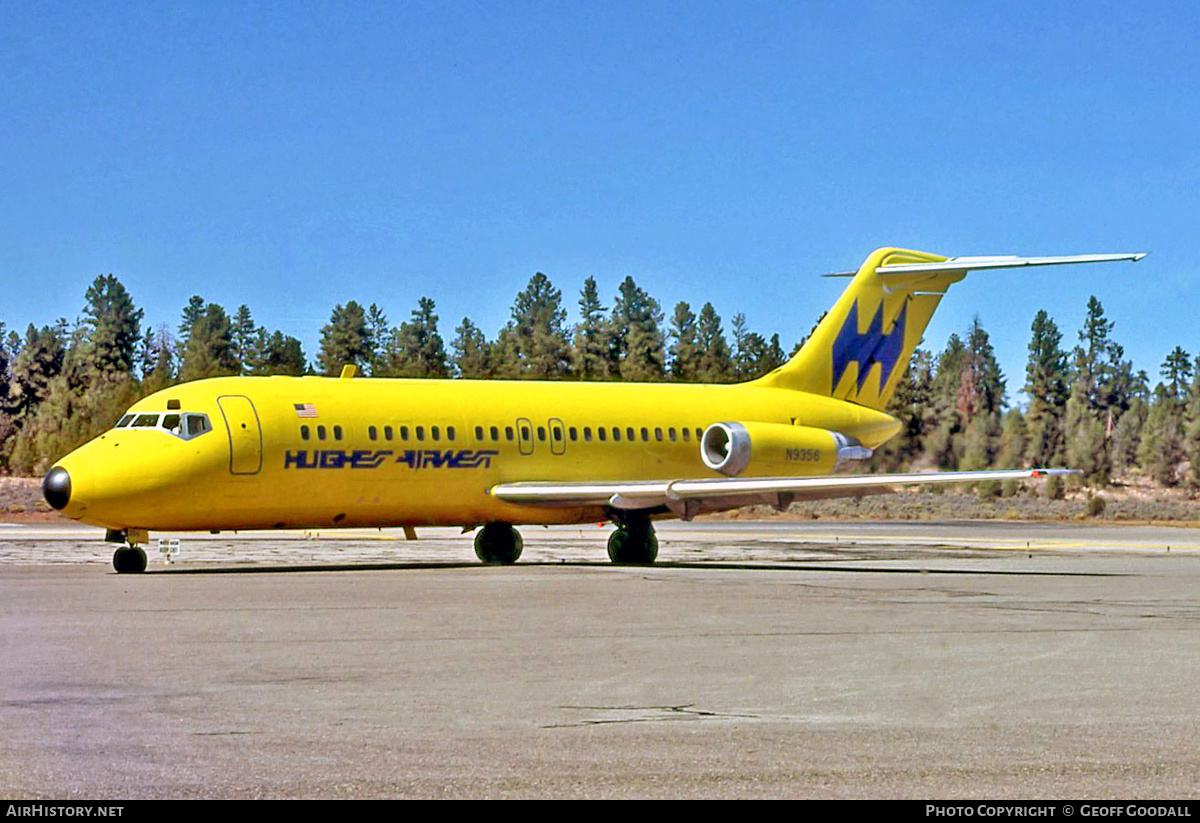Aircraft Photo of N9356 | McDonnell Douglas DC-9-15RC | Hughes Airwest | AirHistory.net #163710