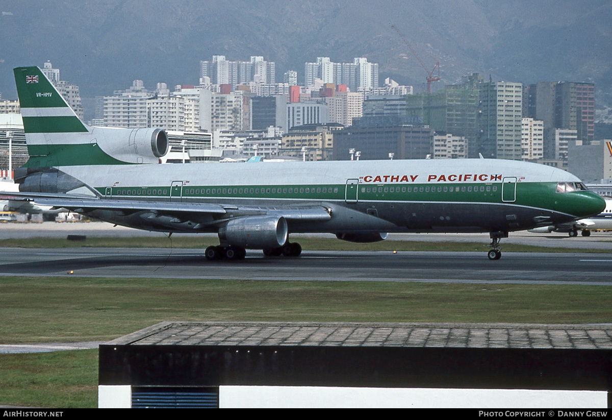 Aircraft Photo of VR-HMV | Lockheed L-1011-385-1 TriStar 1 | Cathay Pacific Airways | AirHistory.net #163713