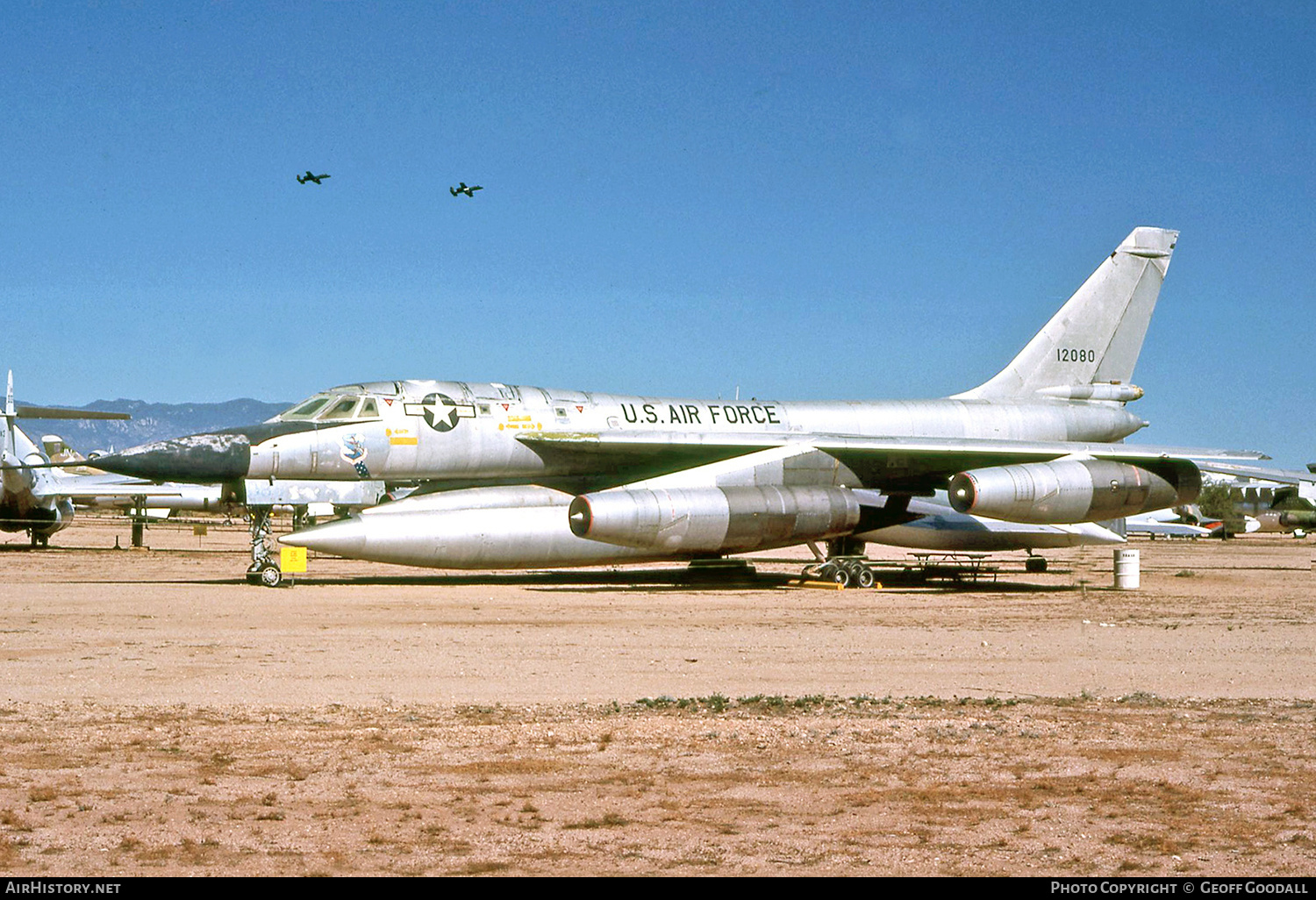 Aircraft Photo of 61-2080 / 12080 | Convair B-58A Hustler | USA - Air Force | AirHistory.net #163716