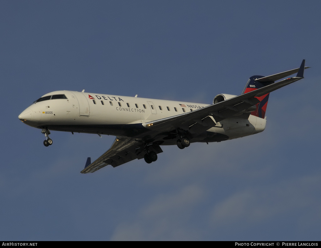 Aircraft Photo of N805AY | Bombardier CRJ-200LR (CL-600-2B19) | Delta Connection | AirHistory.net #163721