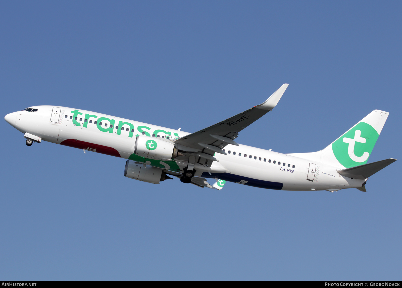 Aircraft Photo of PH-HXF | Boeing 737-800 | Transavia | AirHistory.net #163740