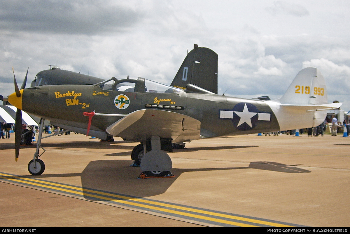 Aircraft Photo of G-CEJU / 219993 | Bell P-39Q Airacobra | USA - Air Force | AirHistory.net #163743