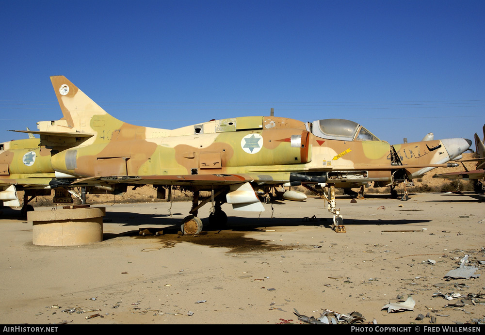 Aircraft Photo of 407 | McDonnell Douglas A-4N Skyhawk II (Aa-it) | Israel - Air Force | AirHistory.net #163773