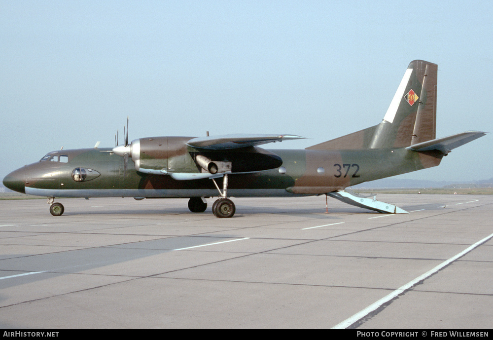 Aircraft Photo of 372 | Antonov An-26T | East Germany - Air Force | AirHistory.net #163777