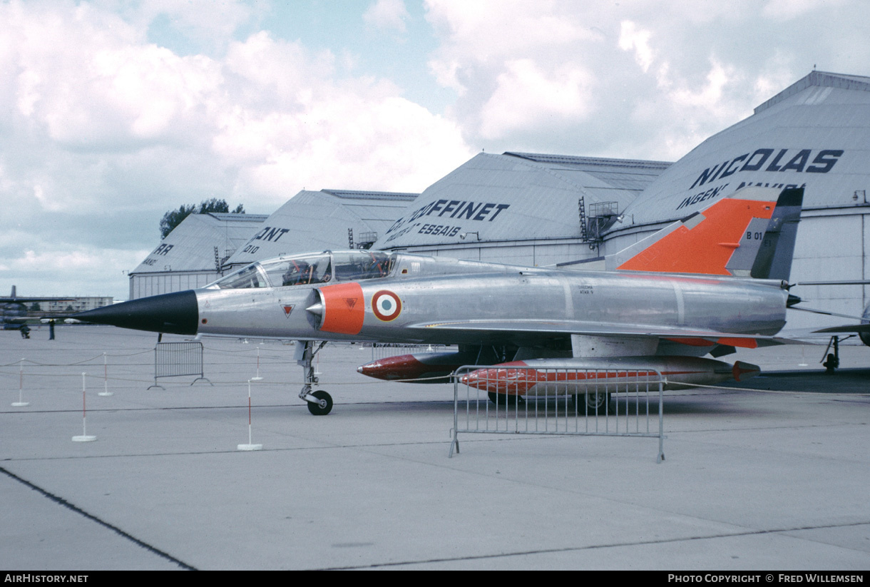 Aircraft Photo of B01 | Dassault Mirage IIIB | France - Air Force | AirHistory.net #163782