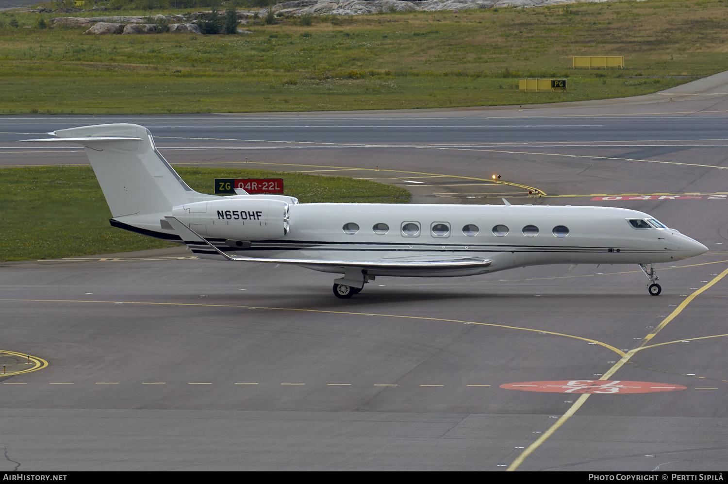 Aircraft Photo of N650HF | Gulfstream Aerospace G650 (G-VI) | AirHistory.net #163789