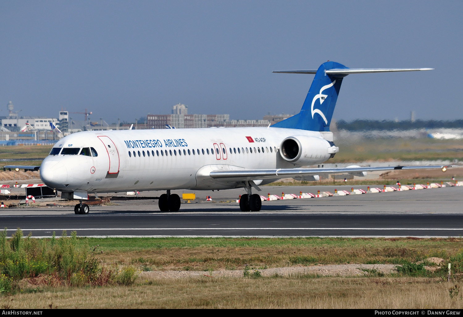 Aircraft Photo of 4O-AOP | Fokker 100 (F28-0100) | Montenegro Airlines | AirHistory.net #163792