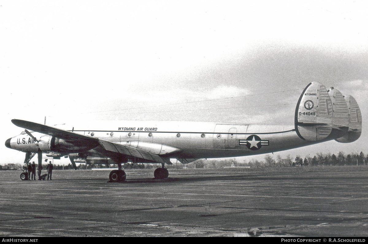 Aircraft Photo of 54-4048 / 0-44048 | Lockheed C-121G Super Constellation | USA - Air Force | AirHistory.net #163794