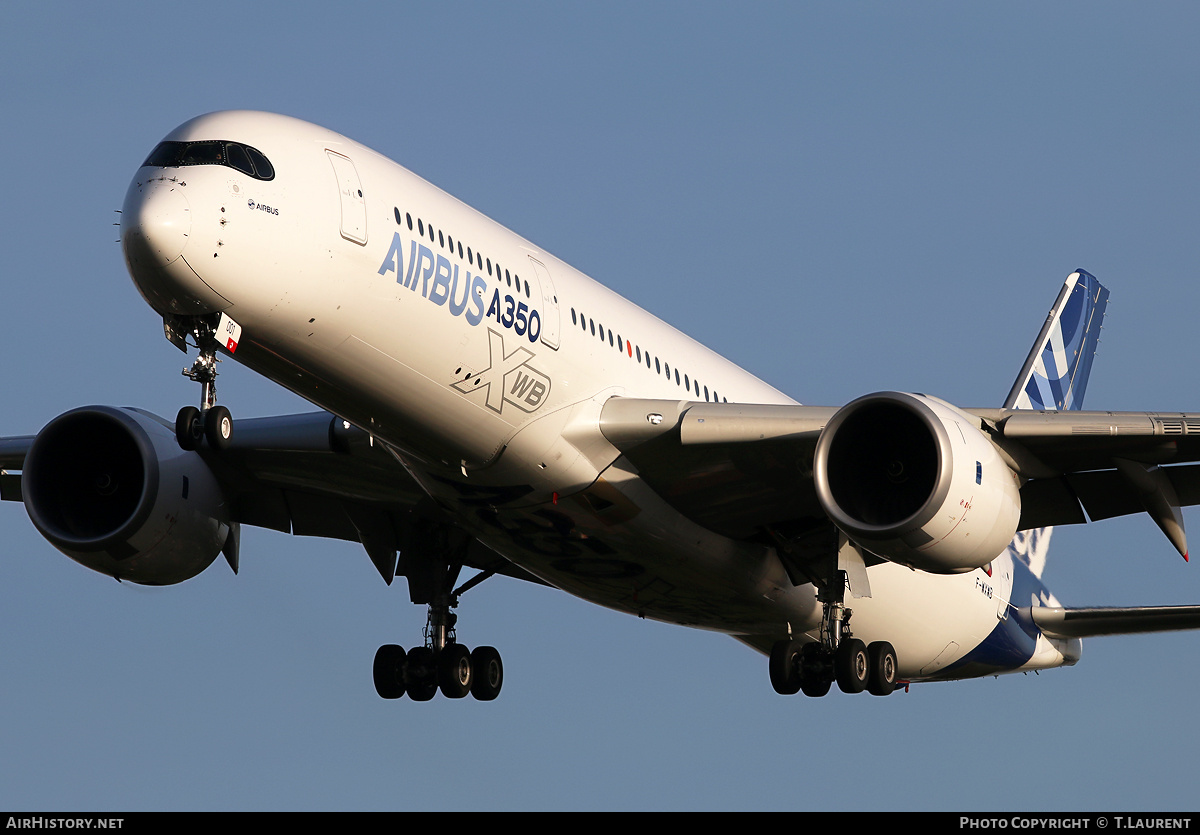 Aircraft Photo of F-WXWB | Airbus A350-941 | Airbus | AirHistory.net #163810