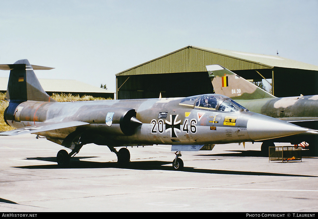 Aircraft Photo of 2046 | Lockheed F-104G Starfighter | Germany - Air Force | AirHistory.net #163811