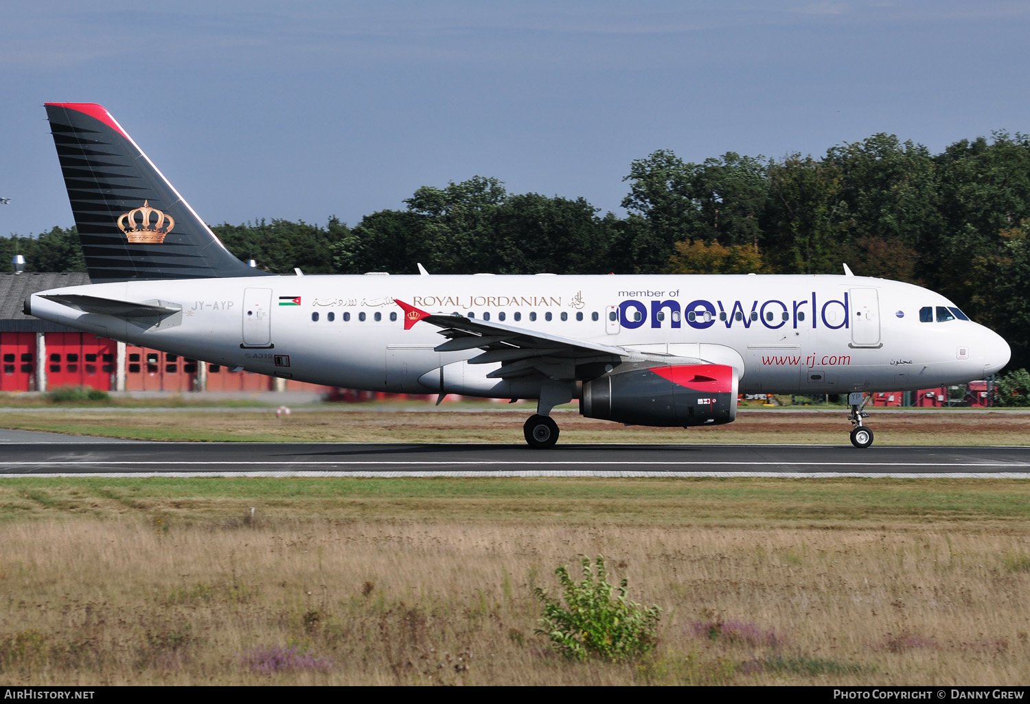 Aircraft Photo of JY-AYP | Airbus A319-132 | Royal Jordanian Airlines | AirHistory.net #163816