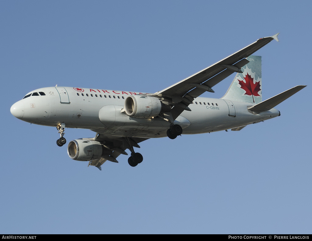 Aircraft Photo of C-GBHN | Airbus A319-114 | Air Canada | AirHistory.net #163829