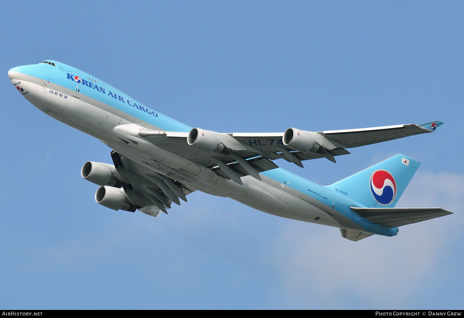 Aircraft Photo of HL7403 | Boeing 747-4B5F/SCD | Korean Air Cargo | AirHistory.net #163830