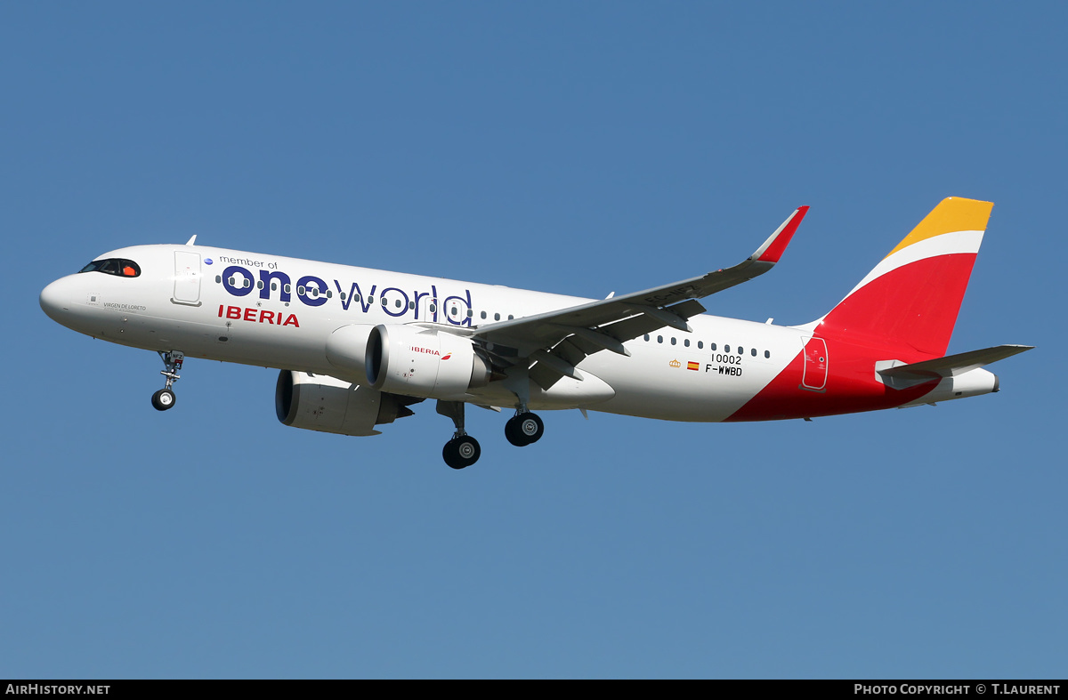 Aircraft Photo of F-WWBD | Airbus A320-251N | Iberia | AirHistory.net #163836