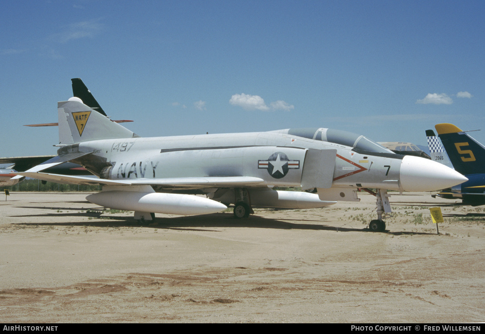 Aircraft Photo of 151497 / 1497 | McDonnell YF-4J Phantom II | USA - Navy | AirHistory.net #163855