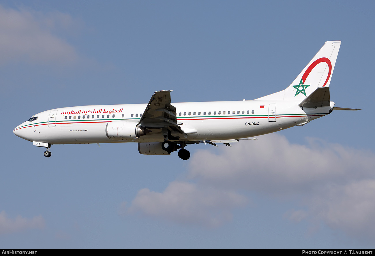 Aircraft Photo of CN-RMX | Boeing 737-4B6 | Royal Air Maroc - RAM | AirHistory.net #163872
