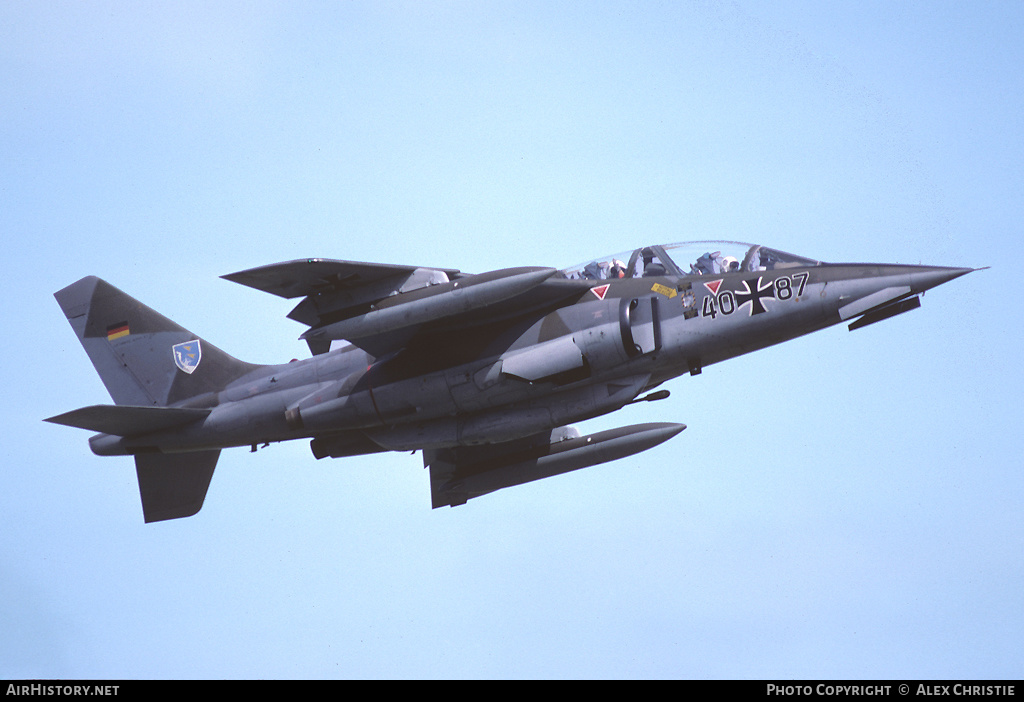 Aircraft Photo of 4087 | Dassault-Dornier Alpha Jet A | Germany - Air Force | AirHistory.net #163878