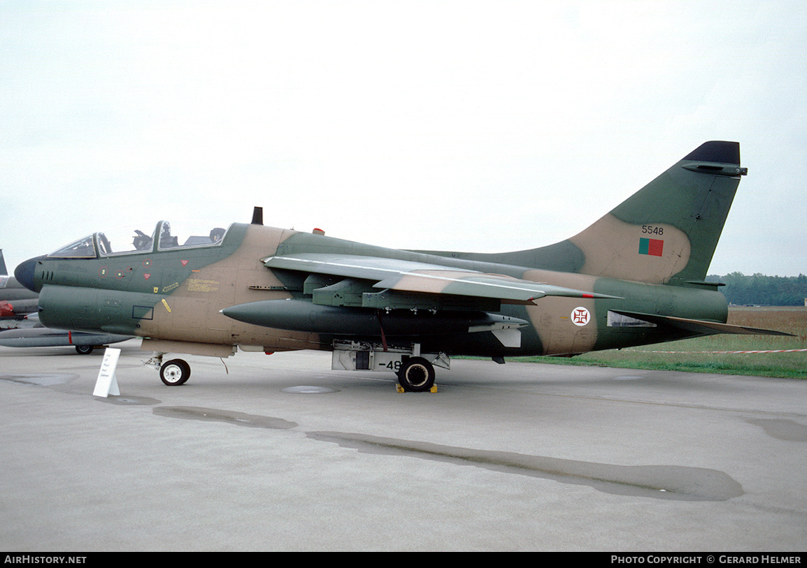 Aircraft Photo of 5548 | LTV TA-7P Corsair II | Portugal - Air Force | AirHistory.net #163879