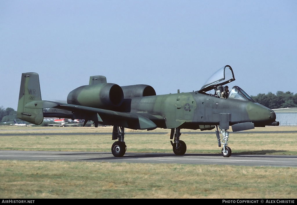 Aircraft Photo of 80-0227 / AF80-227 | Fairchild OA-10A Thunderbolt II | USA - Air Force | AirHistory.net #163886