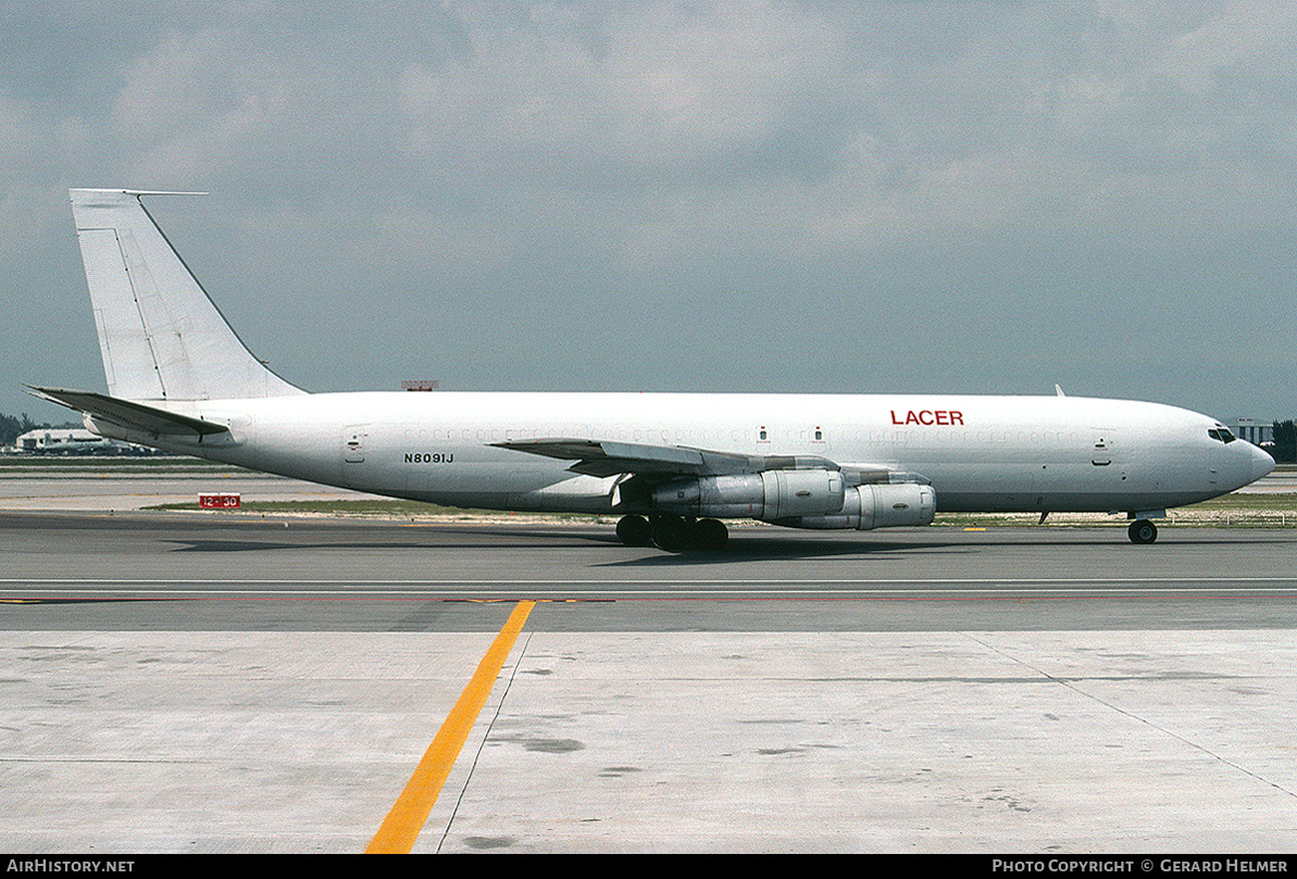 Aircraft Photo of N8091J | Boeing 707-351C | LACER - Líneas Aéreas del Centro de la República | AirHistory.net #163893