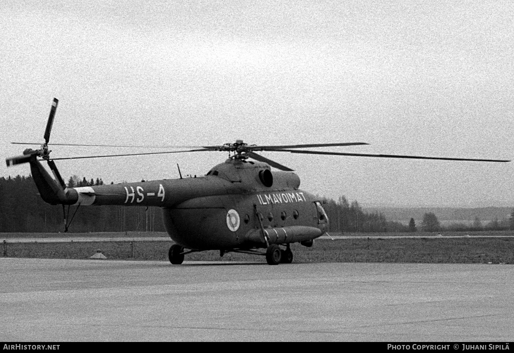 Aircraft Photo of HS-4 | Mil Mi-8T | Finland - Air Force | AirHistory.net #163909