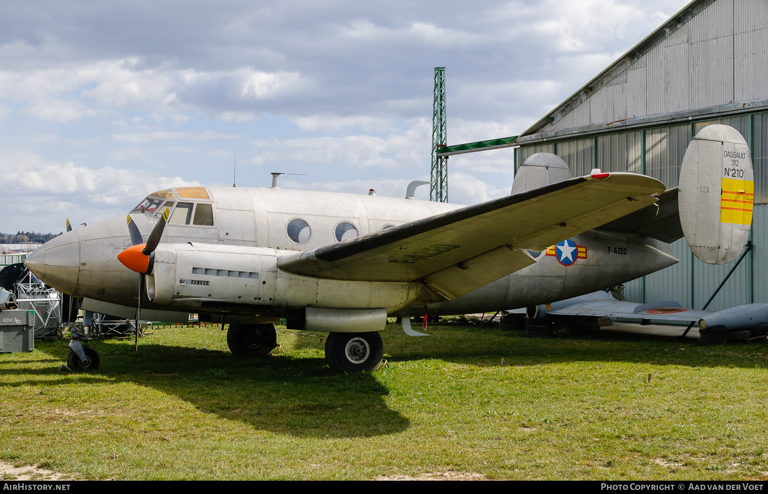 Aircraft Photo of F-AZEO / 210 | Dassault MD-312 Flamant | South Vietnam - Air Force | AirHistory.net #163919