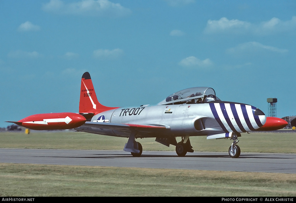 Aircraft Photo of G-TJET / 91007 | Lockheed T-33A | USA - Air Force | AirHistory.net #163932