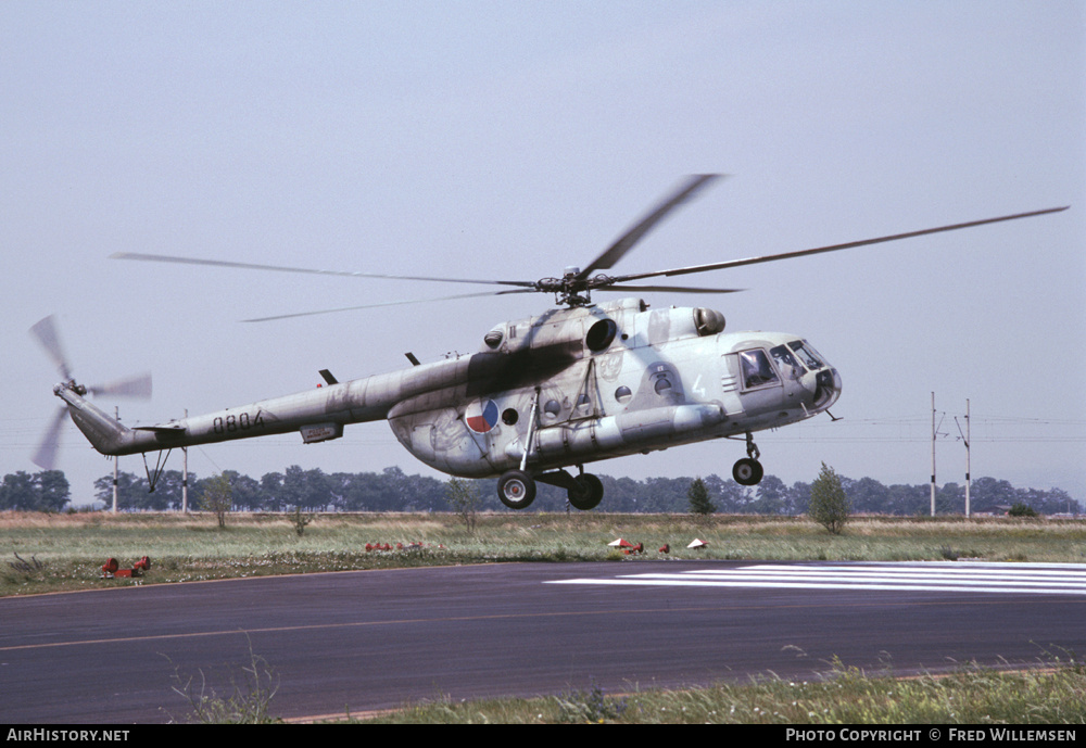 Aircraft Photo of 0804 | Mil Mi-17 | Czechoslovakia - Air Force | AirHistory.net #163949