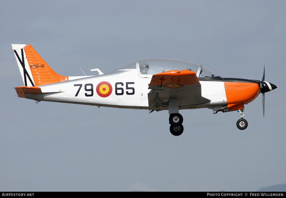 Aircraft Photo of E26-18 | CASA T-35C Tamiz (ECH-51) | Spain - Air Force | AirHistory.net #163958