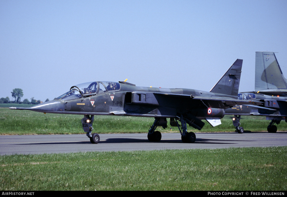 Aircraft Photo of E28 | Sepecat Jaguar E | France - Air Force | AirHistory.net #163961