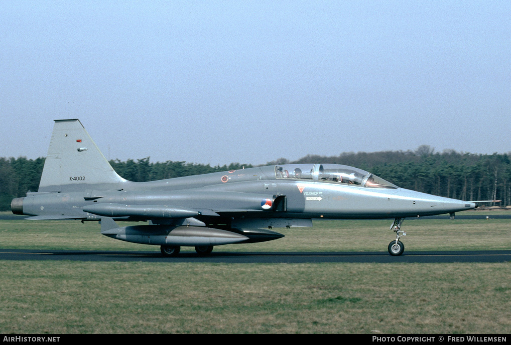 Aircraft Photo of K-4002 | Canadair NF-5B | Netherlands - Air Force | AirHistory.net #163965
