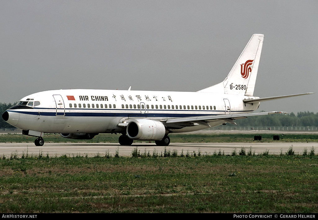 Aircraft Photo of B-2580 | Boeing 737-3J6 | Air China | AirHistory.net #164000
