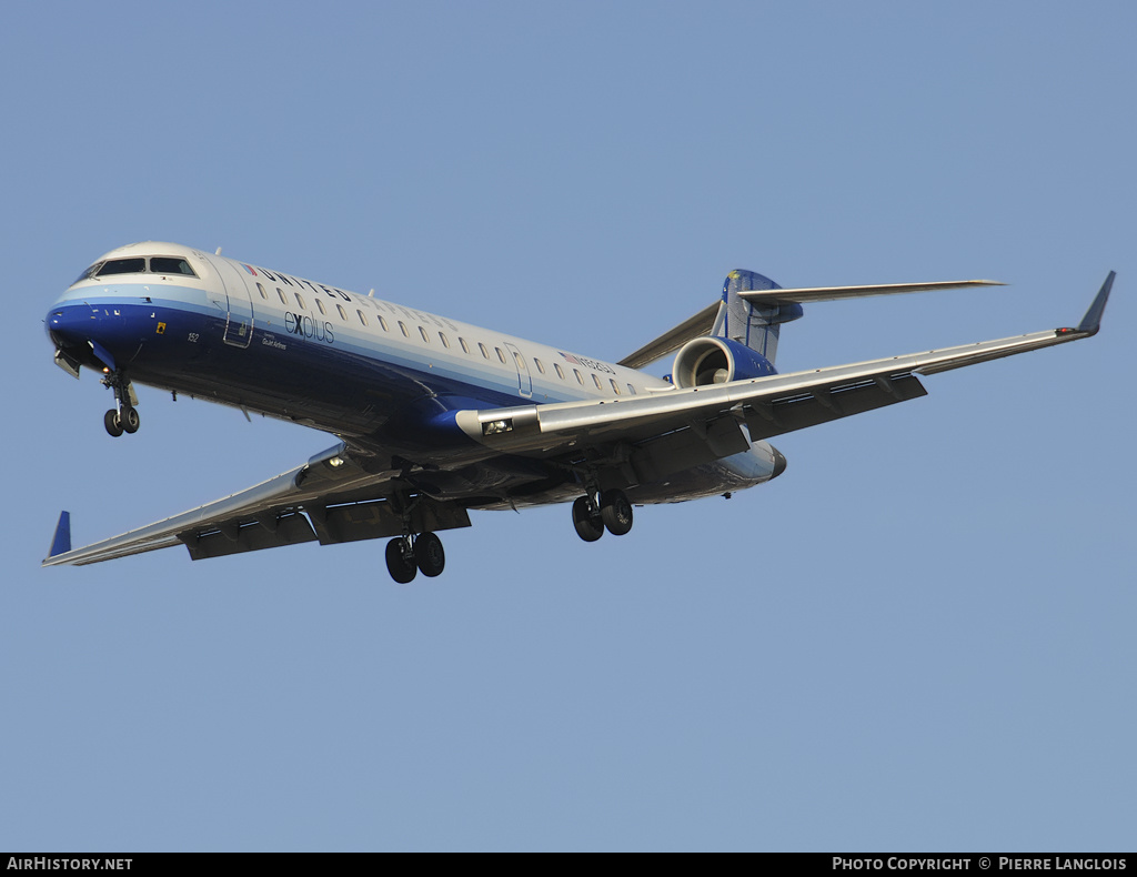 Aircraft Photo of N152GJ | Bombardier CRJ-701ER (CL-600-2C10) | United Express | AirHistory.net #164022