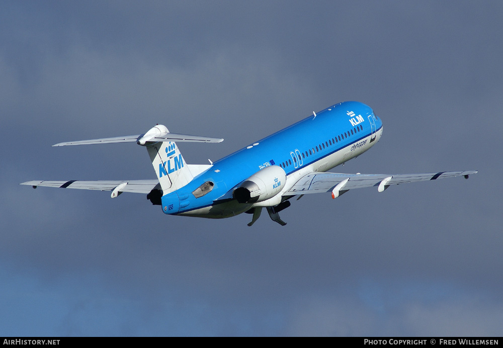 Aircraft Photo of PH-OFN | Fokker 100 (F28-0100) | KLM Cityhopper | AirHistory.net #164045