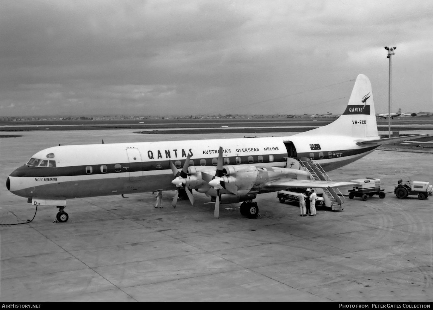 Aircraft Photo of VH-ECD | Lockheed L-188C Electra | Qantas | AirHistory.net #164057