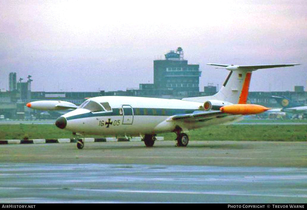 Aircraft Photo of 1605 | HFB HFB-320 Hansa Jet | Germany - Air Force | AirHistory.net #164073