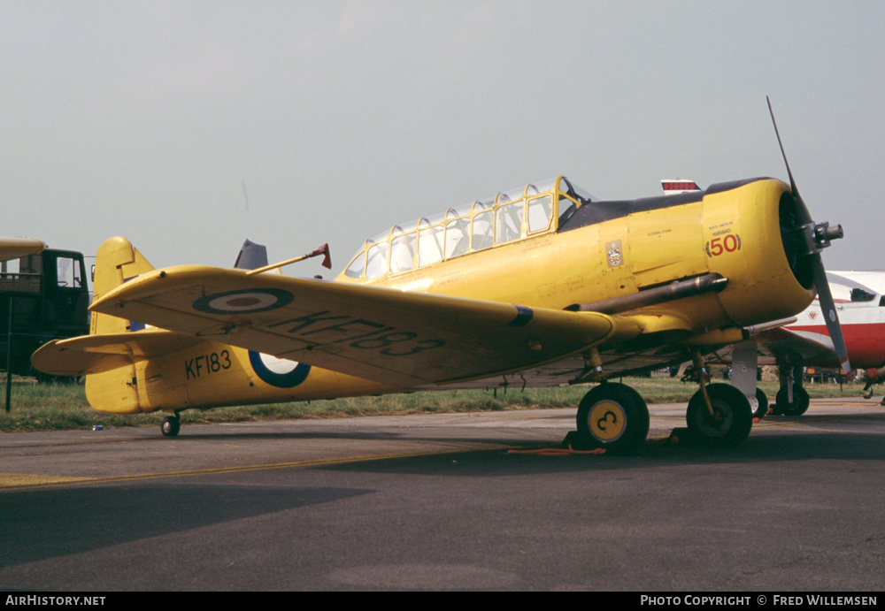 Aircraft Photo of KF183 | North American AT-16 Harvard IIB | UK - Air Force | AirHistory.net #164075