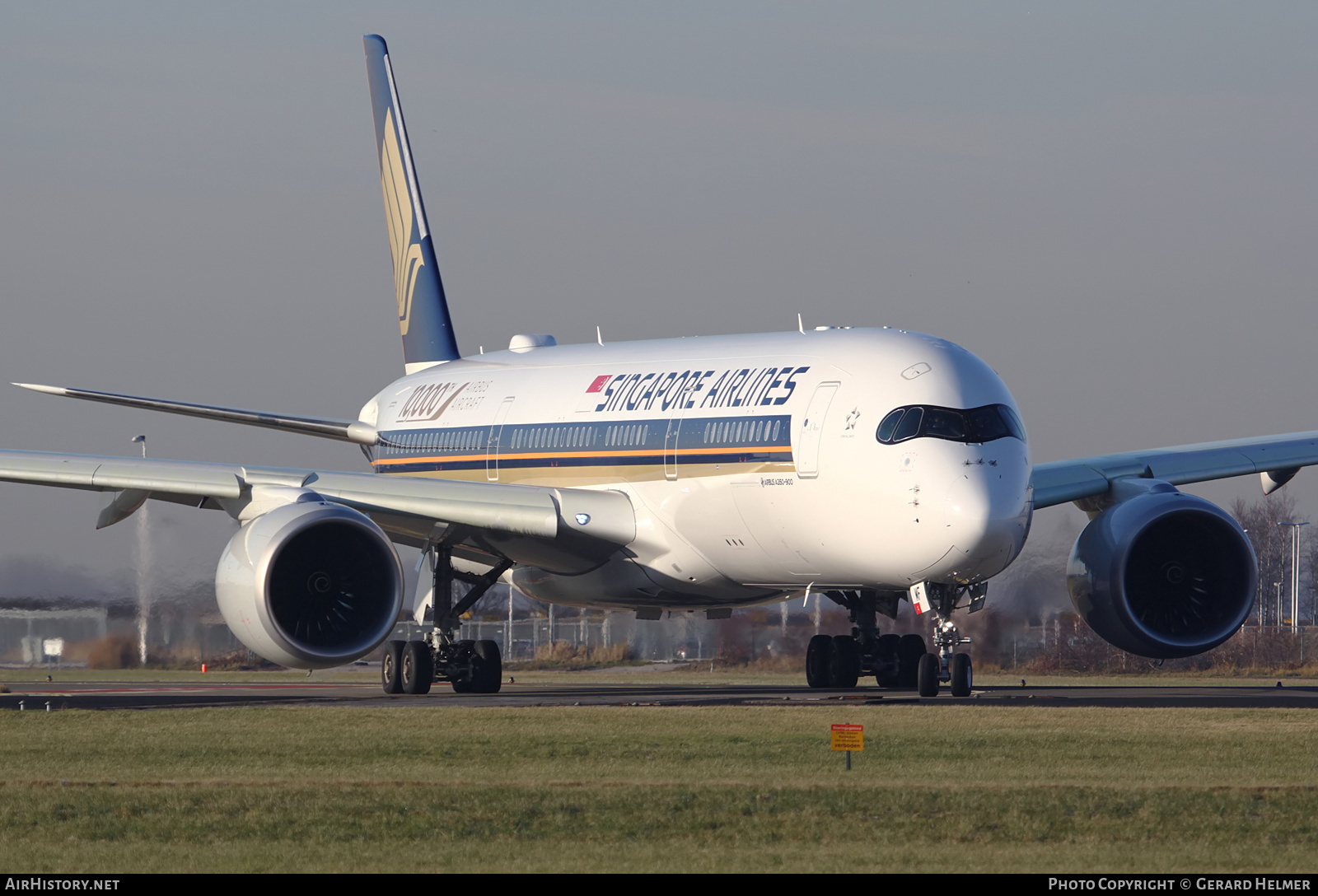 Aircraft Photo of 9V-SMF | Airbus A350-941 | Singapore Airlines | AirHistory.net #164080