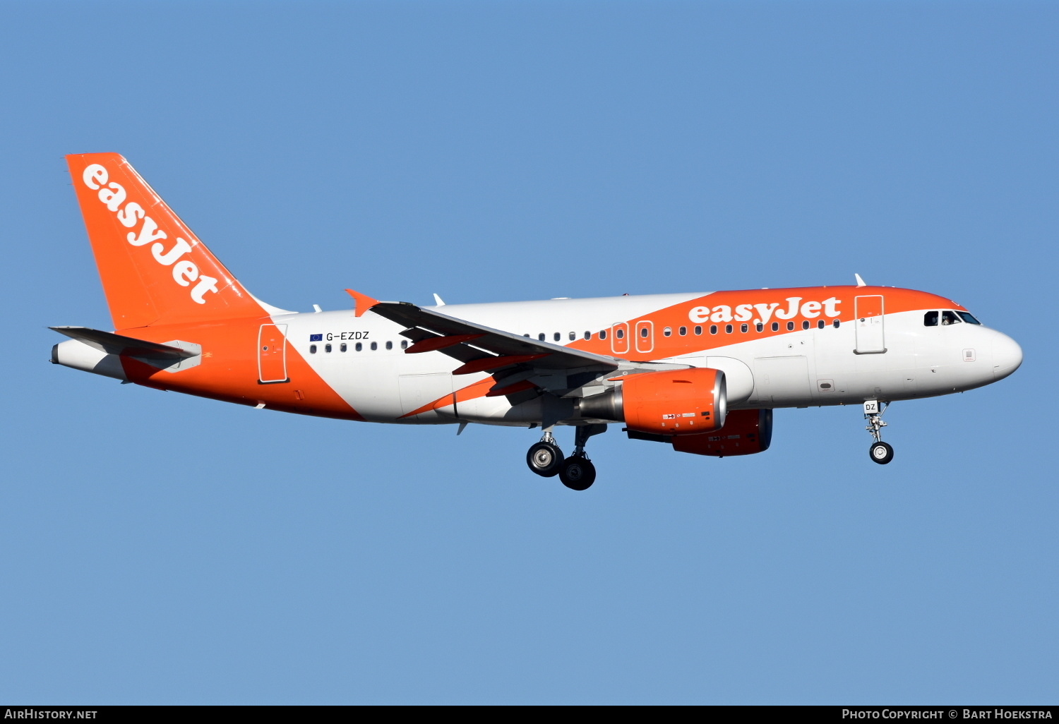 Aircraft Photo of G-EZDZ | Airbus A319-111 | EasyJet | AirHistory.net #164084