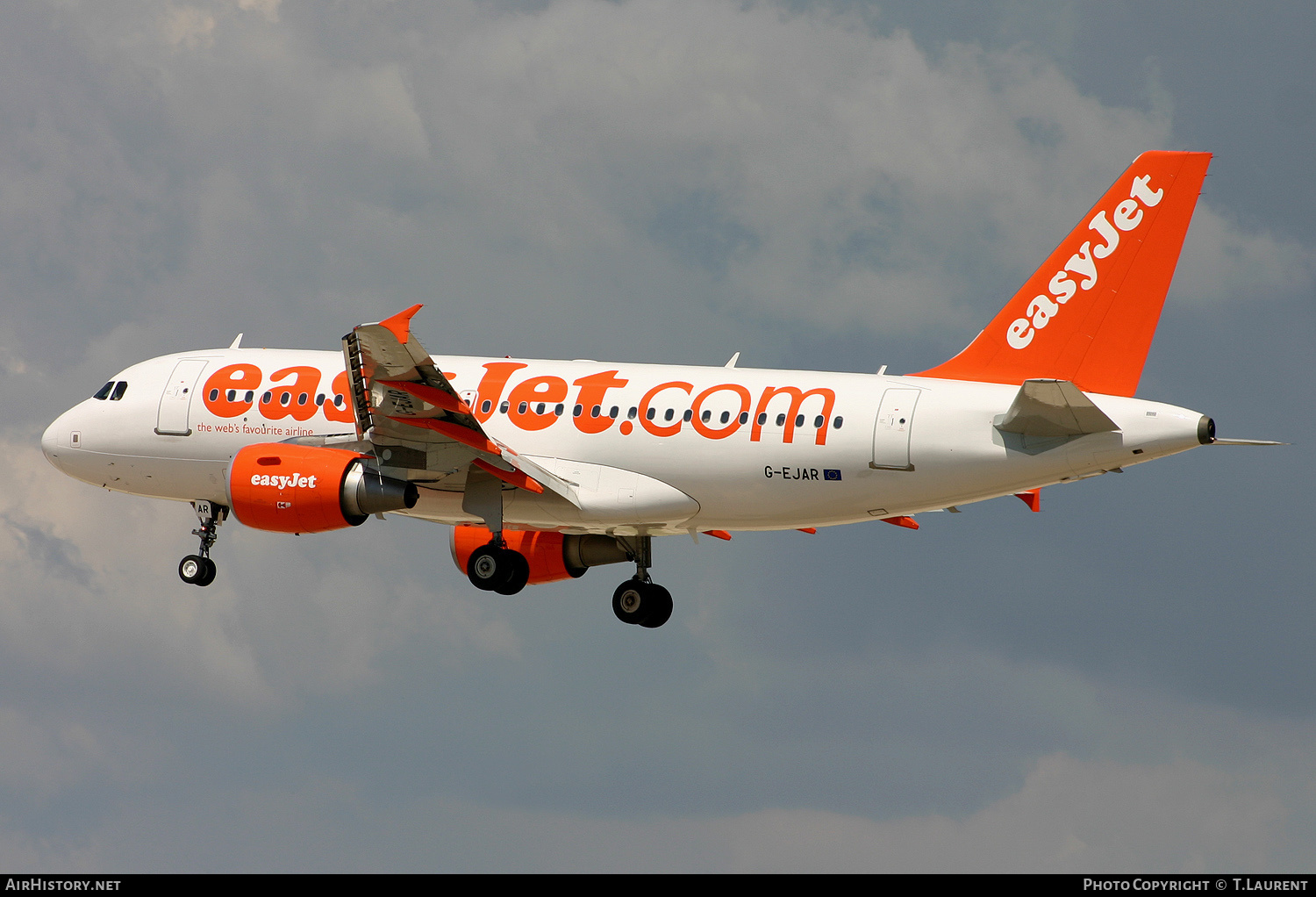 Aircraft Photo of G-EJAR | Airbus A319-111 | EasyJet | AirHistory.net #164092