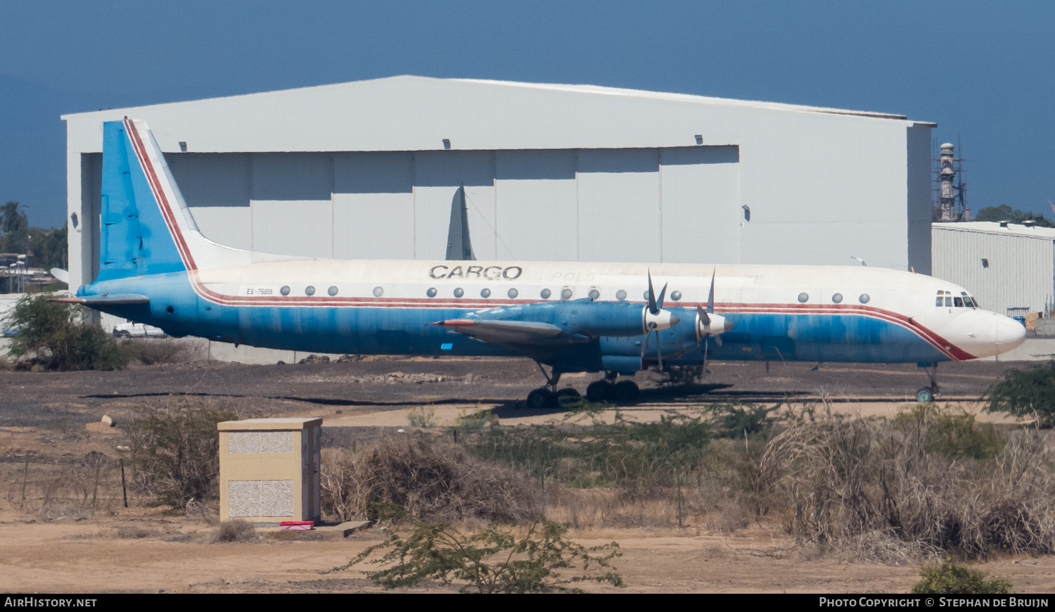 Aircraft Photo of EX-75905 | Ilyushin Il-18Gr | Daallo Airlines | AirHistory.net #164102