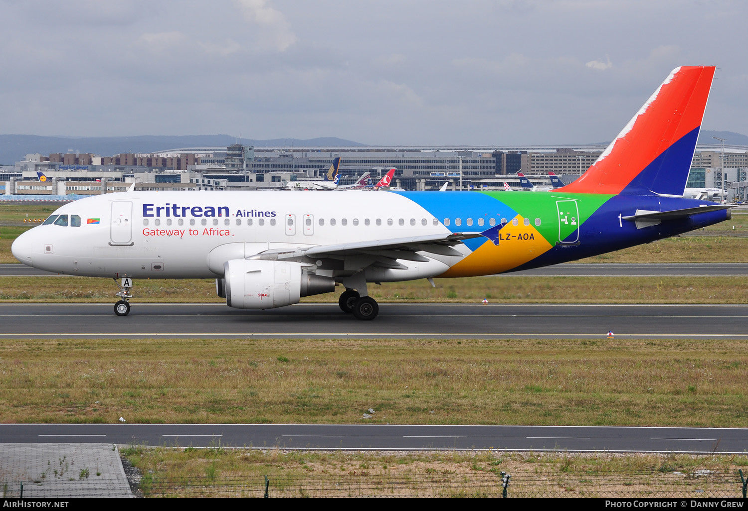 Aircraft Photo of LZ-AOA | Airbus A319-112 | Eritrean Airlines | AirHistory.net #164106